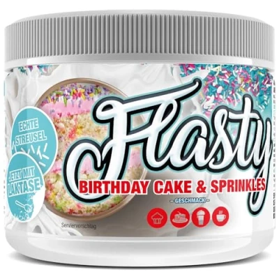 Abbildung von Sinob Flasty Geschmackspulver Birthday Cake &amp; Sprinkles