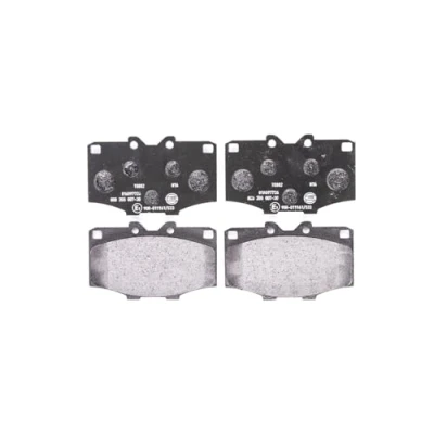 Abbildung von HELLA 8DB 355 007 301 Bremsbelagsatz nicht für Verschleißwarnanzeiger vorbereitet TOYOTA: Land Cruiser Prado 70 SUV, HILUX 6 Pick up, 60