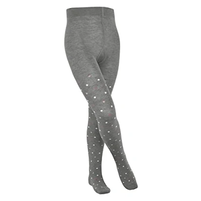 Abbildung von Falke Multidot Strumpfhose Light grey für Kinder, Größe: 110/116,