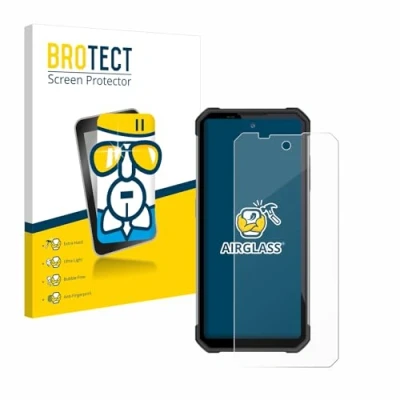 Abbildung von BROTECT Schutzglas für Oukitel WP17 Schutzfolie Panzer Folie Glas [Extrem Kratzfest 9H, Anti Fingerprint, Ultra Transparent]