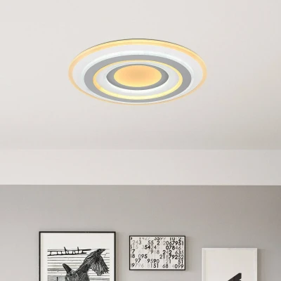 Abbildung von Lighting SABATINO Deckenleuchte Metall weiß, LED