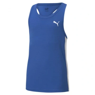 Abbildung von puma Unisex Kinder Hemd, Team Power Blue White, 128
