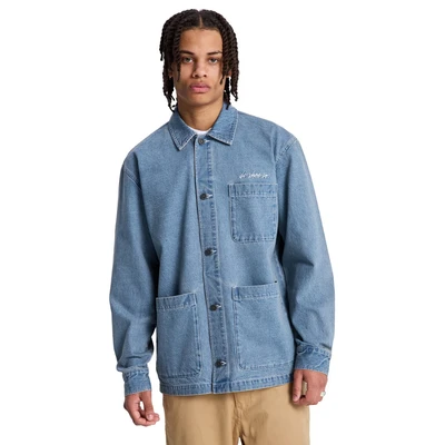 Abbildung von DC Shoes Hawkshaw Hemd, Herren, Größe: Large, Bkpw vintage blue