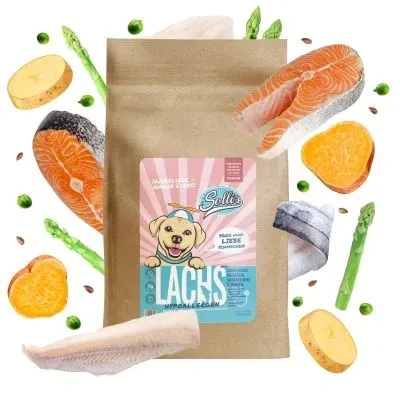 Abbildung von Sollis Trockenfutter Lachs Welpenfutter 6kg