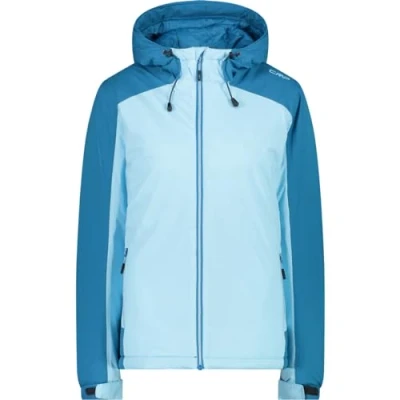Abbildung von CMP Damenjacke mit fester Kapuze, Schwarz, XL