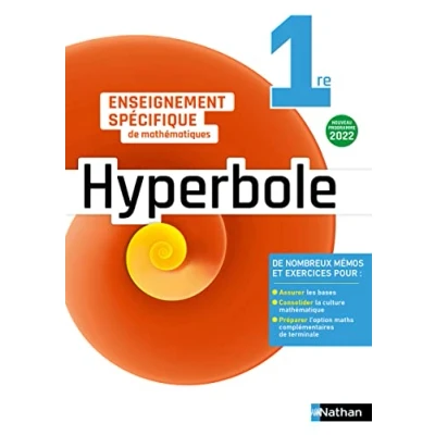 Abbildung von Hyperbole Maths 1ère 2022 Cahier élève: de l&#039;élève