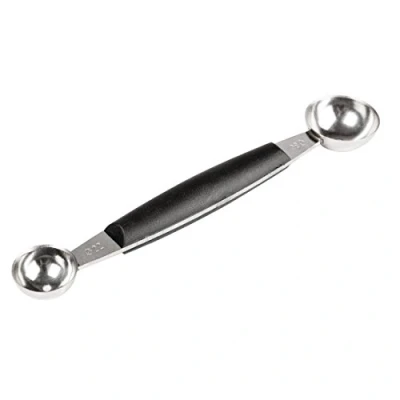 Abbildung von Vogue CF924 Klein Doppel Melonenlöffel Kugel, 20 mm und 30 mm.