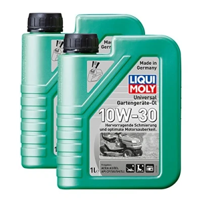 Abbildung von 2x LIQUI MOLY 1273 Universal Gartengeräte Öl 10W 30 4 Takt 1L