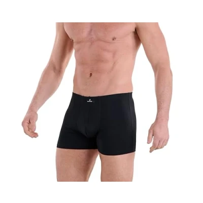 Abbildung von Navigare Herren 573 Boxershorts, Mehrfarbig (Grigio/Nero/Navi Grigio/Nero/Navi), Medium , 6er Pack