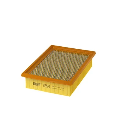 Abbildung von HENGST FILTER E657L Luftfilter 58 180 252 Filtereinsatz FORD: Maverick SUV, MAZDA: Tribute Station Wagon