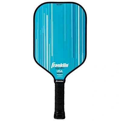 Abbildung von Franklin Sports Unisex Erwachsene Pickleball Pickelball Paddel, 13 mm, Pro Player Blau, 13mm