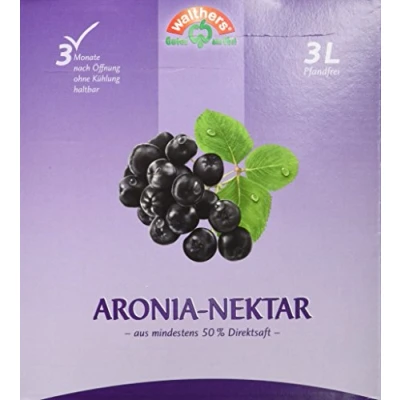Abbildung von Walthers Aronia Nektar, 1er Pack (1 x 3 l Saftbox)