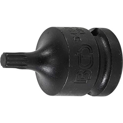 Abbildung von BGS 5487 M6 Kraft Bit Einsatz Länge 43 mm 12,5 (1/2&quot;) Innenvielzahn (für XZN)