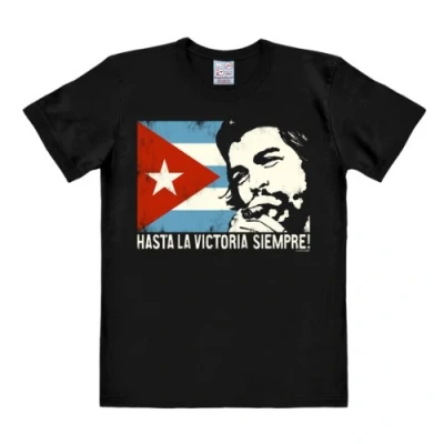 Abbildung von LOGOSHIRT T Shirt &quot;Che Guevara Cuban Flag&quot;, mit lässigem Aufdruck