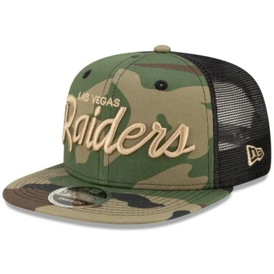 Abbildung von New Era Fifty LAS Vegas Raiders Cap, Herren, Größe: One Size, Wood camo