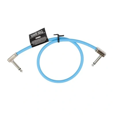 Abbildung von Ernie Ball Flex Patch Kabel 46 cm Blau Einzel