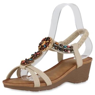 Abbildung von VAN HILL 841244 Keilsandalette Schuhe