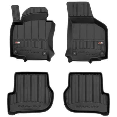 Abbildung von M MOTOS Gummimatten Auto Fussmatte passt für Volkswagen Golf V 2003 2009 Verbessern Sie Ihren Reisekomfort mit Antirutschmatte 3D Allwetter fußmatten Auto, Schutz vor Verschmutzung