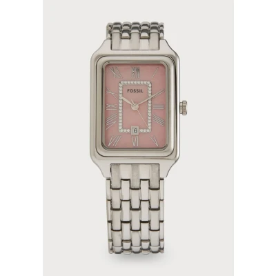 Abbildung von Fossil Raquel Uhr silvercoloured, Damen, Größe: One Size, Silver coloured