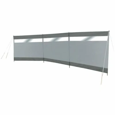 Abbildung von Bo Camp Windschutz Solid 500x140 Camping, Sichtschutz XL Garten Strand Lang Groß