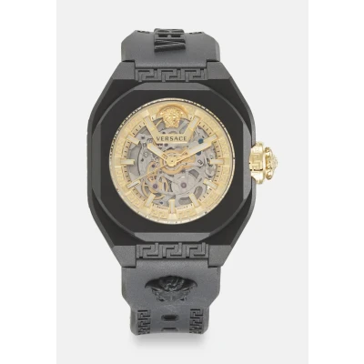 Abbildung von Versace Watches AREA 51 Automatic Skeleton Unisex Uhr, Größe: One Size, Black