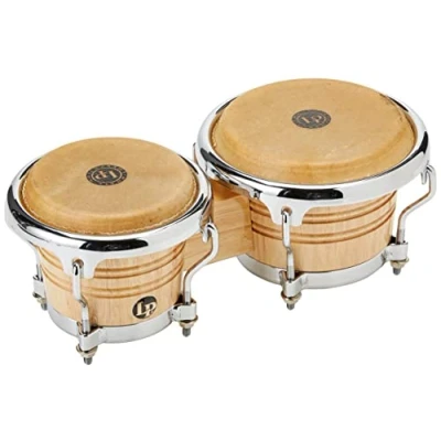Abbildung von LP Latin Percussion Bongo Mini Tunable Santana LPM200 AW stimmbar