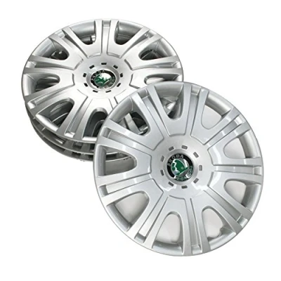 Abbildung von Skoda 1Z0071435 Radkappen Set 15 Zoll Gaspra 4X Radzierblenden 6Jx15 Stahlfelgen