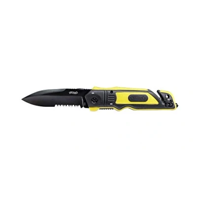 Abbildung von Walther 5.0729 ERK Emergency Rescue Knives , Schwarz Gelb, 95 mm
