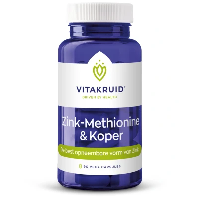 Abbildung von Vitakruid Zink Methionine &amp; Koper 90 Vegan Capsules