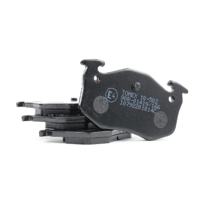 Abbildung von TOMEX brakes TX 10 502 Bremsbelagsatz Hinterachse PEUGEOT: 206 Schrägheck, 306 SW, RENAULT: MEGANE 1 Coach, CLIO 2,