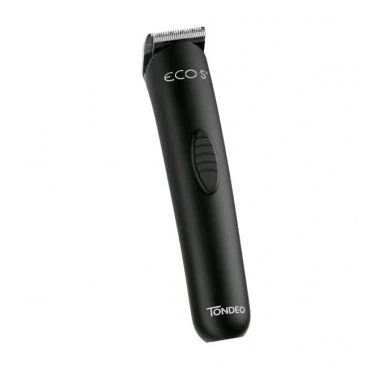 Abbildung von TONDEO Haarschneidemaschine ECO S PLUS BLACK Profi Haarschneider inklusive Ladestation und Aufsteckkamm für 4 verschiedene Schnittlängen