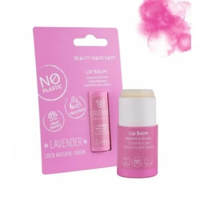 Abbildung von Beauty Made Easy PaperTube LipBalm Lavendel 6g