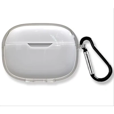 Abbildung von GIOPUEY Transparent Hülle Kompatibel mit JBL Wave Beam/Beam 2, TPU Stoßfeste Schutzhülle, Ultradünn, Kein Geruch, Silikon