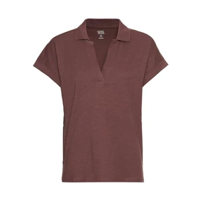 Abbildung von camel active Poloshirt, Damen, Größe: Large, Brickrose