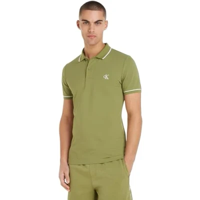 Abbildung von Calvin Klein Jeans Poloshirt &quot;TIPPING SLIM POLO&quot;, mit Logomarkenlabel