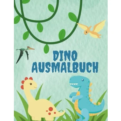 Abbildung von Dino malbuch für Kinder und Erwachsene: Zauberhafte Motive Erwachsene
