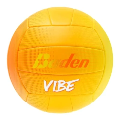 Abbildung von Baden Vibe Volleyball Ball, Beachvolleyball für Kinder, Jugendliche und Erwachsene, langlebig sanftes Ballgefühl, ideal Freibad, Strand, Pool Freizeit, Violett, 5