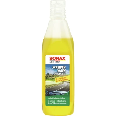 Abbildung von SONAX Concentrate 02602000 Scheibenreiniger phosphatfrei, lösungsmittelhaltig 1:10 gelb 250