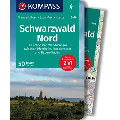 Abbildung von KOMPASS Wanderführer Schwarzwald Nord, Die schönsten Wanderungen zwischen Pforzheim, Freudenstadt und Baden Baden, 50 Touren mit Extra Tourenkarte: GPS Daten zum Download