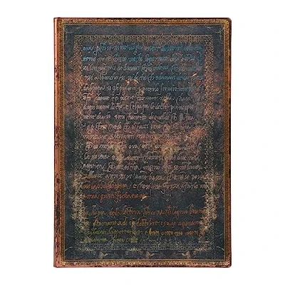 Abbildung von Michelangelo, Handwriting (Embellished Manuscripts Collection) Midi Lined Softcover Flexi Journal (Elastic Band Closure)