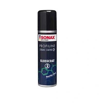 Abbildung von SONAX PROFILINE CeramicCoating CC36 GlossCoat 2 (210 ml) Zweite Versiegelungsstufe der Lack Langzeitversiegelung Ceramic Coating Art Nr. 02362410