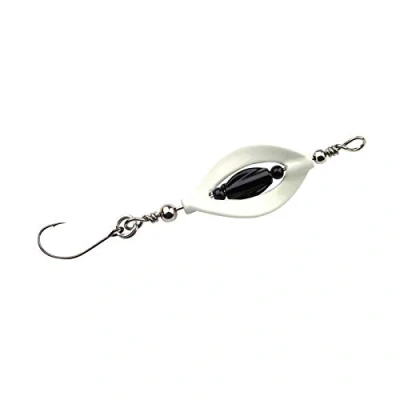 Abbildung von Spro Trout Master Incy Double Spin Spoon Black N White 3,3g Spinner
