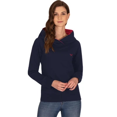 Abbildung von Trigema Sweatshirt &quot;TRIGEMA Modischer Hoodie aus Biobaumwolle (kbA)&quot;