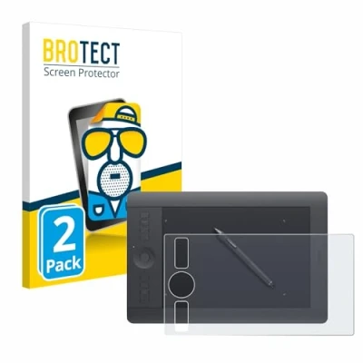 Abbildung von BROTECT Entspiegelungs Schutzfolie für Wacom Intuos Pro S PTH 460 (2 Stück) Matte Displayschutz Folie, Anti Reflex, Fingerprint