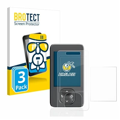 Abbildung von BROTECT Schutzglas für Dexcom G7 CGM (3 Stück) Schutzfolie Panzer Folie Glas [Extrem Kratzfest 9H, Anti Fingerprint, Ultra Transparent]