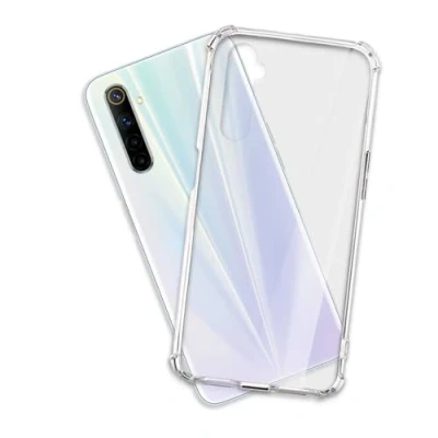 Abbildung von mtb more energy® Case Soft Armor kompatibel mit Realme 6 (6.5&#039;&#039;) Anti Shock Verstärkung 1,5mm TPU Schutz Hülle Cover Tasche Handyhülle