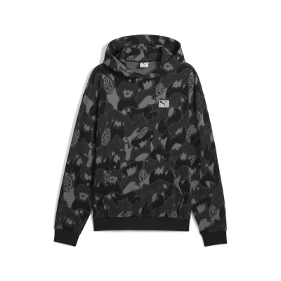 Abbildung von Puma Kapuzenpullover blackaop, Herren, Größe: XL, Black aop