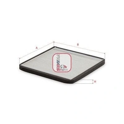 Abbildung von SOFIMA S 3592 C Innenraumfilter Pollenfilter Filtereinsatz