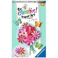 Abbildung von Ravensburger Kreativset BeCreative Paper Art Flowers &amp; Butterflies, Made in Europe, FSC® schützt Wald weltweit
