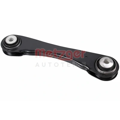 Abbildung von METZGER 58154703 Querlenker mit Gummilager Hinterachse, links oben, vorne BMW: 5 Limousine, Touring, 6 Gran Turismo